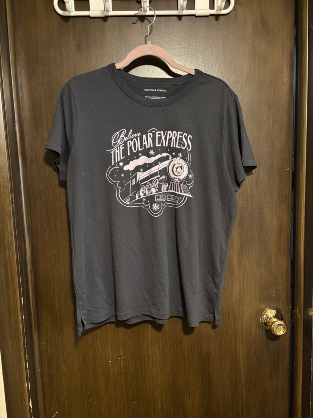 Women's Short Sleeve Graphic Tee - Grey